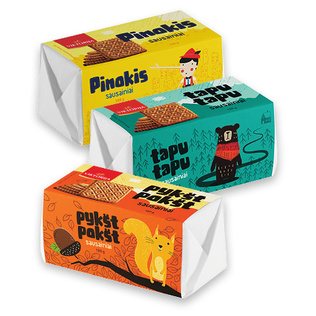Sausainiai PYKŠT POKŠT, TAPU TAPU, PINOKIS, 180 g