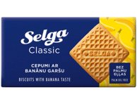 Sausainiai SELGA, bananų skonio, 180 g