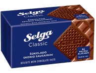 Sausainiai SELGA, šokolado skonio, 180 g