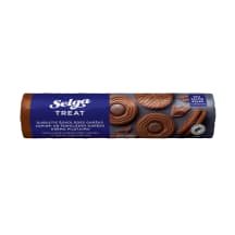 Sausainiai SELGA su šok. sk. kremo įd., 205 g