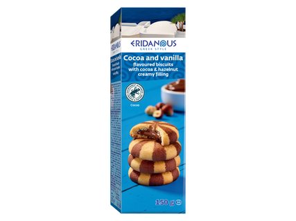 Sausainiai su šokoladiniu įdaru, 150 g