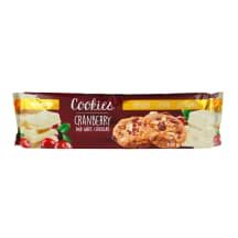 Sausainiai su spang. balt. šok. RIMI, 150 g