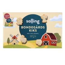 Sausainiai vanilės skonio SALLING, 125 g
