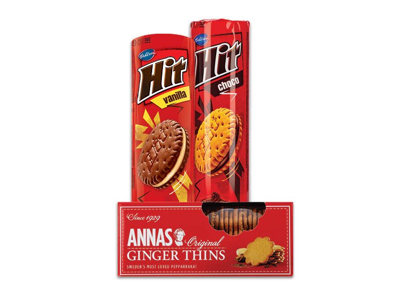 Sausainiams BAHLSEN ir ANNAS, 150 g