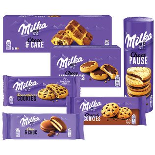 Sausainiams MILKA (6 rūšių), 135, 260 g