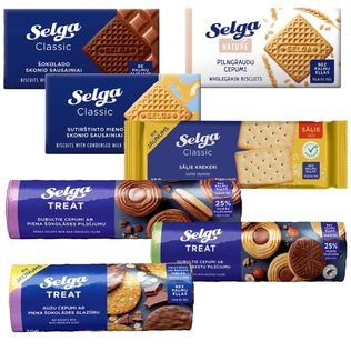 Sausainiams SELGA (įv. rūšių), 150, 205 g