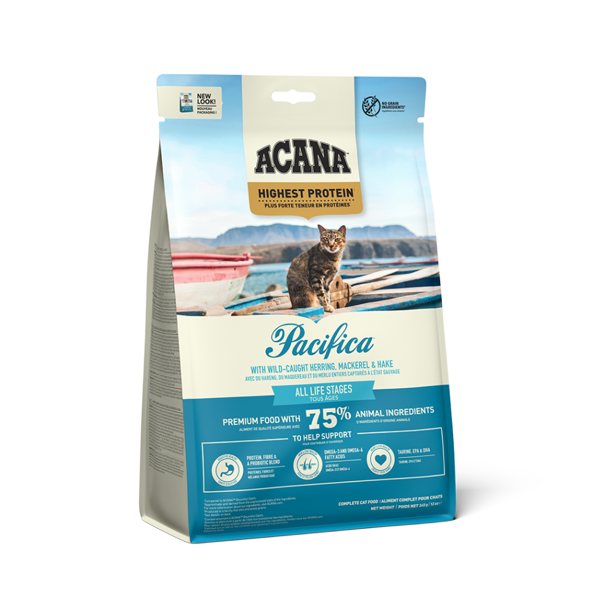 Sausas kačių ėdalas ACANA Pacifica, su žuvimi, 340 g