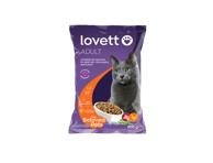 Sausas kačių ėdalas LOVETT su paukštiena, jautiena, žirneliai, 800 g