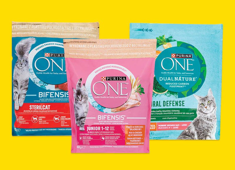 Sausas kačių ėdalas ONE, 750 g