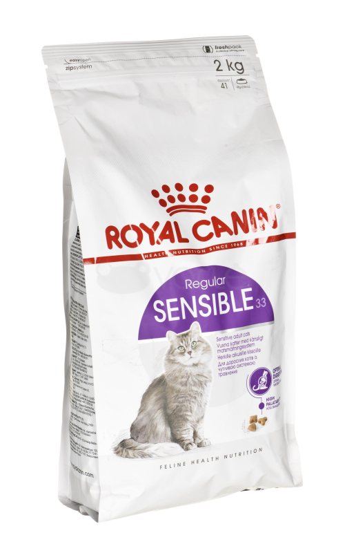 Sausas kačių ėdalas ROYAL CANIN Sensible, su paukštiena, 2 kg