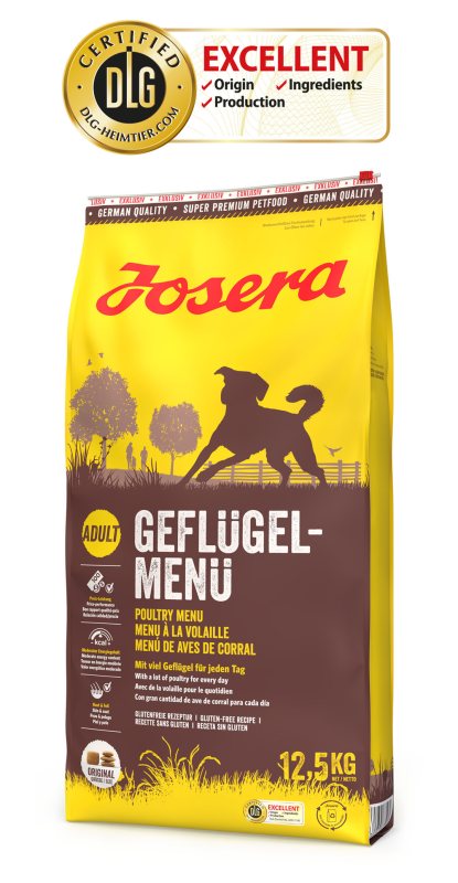 Sausas maistas šunims JOSERA Poultry-Menu, 12.5 kg