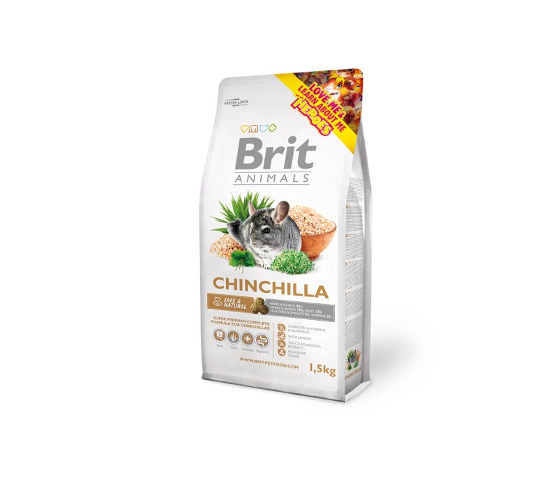 Sausas mišinys Brit Animals maistas šinšiloms, 300 g