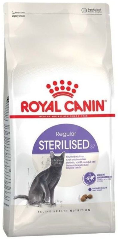 Sausas sterilizuotų kačių ėdalas ROYAL CANIN Sterilised, su paukštiena, 10 kg