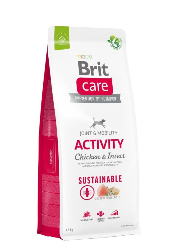 Sausas šunų ėdalas BRIT CARE Activity, su vištiena, 12 kg