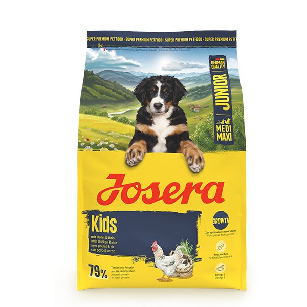 Sausas šunų ėdalas JOSERA Kids, su paukštiena, 3 kg