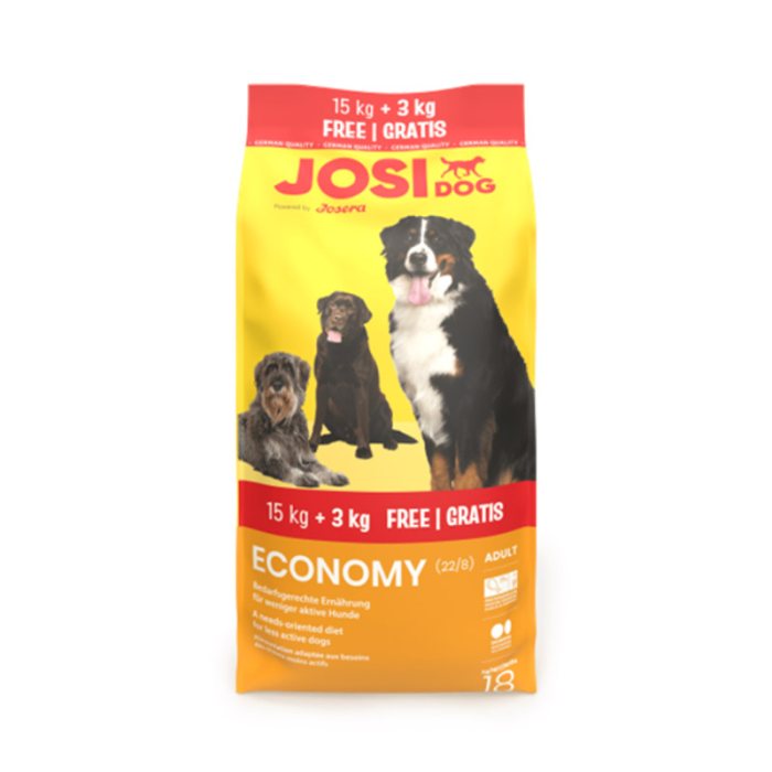 Sausas šunų ėdalas JOSIDOG Economy, 15 +, 3 kg
