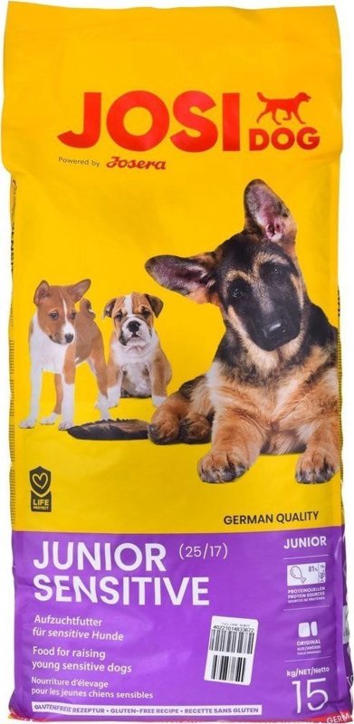 Sausas šunų ėdalas JOSIDOG Junior, 12 +, 3 kg