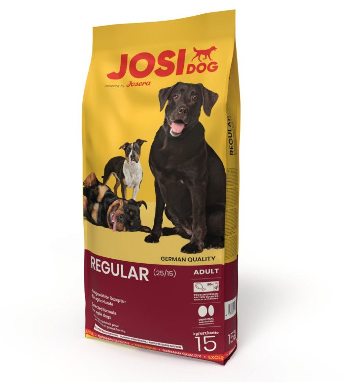 Sausas šunų ėdalas JOSIDOG Regular, 12 +, 3 kg