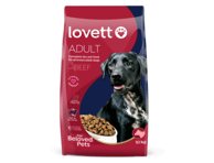 Sausas šunų ėdalas LOVETT su jautiena, 10 kg