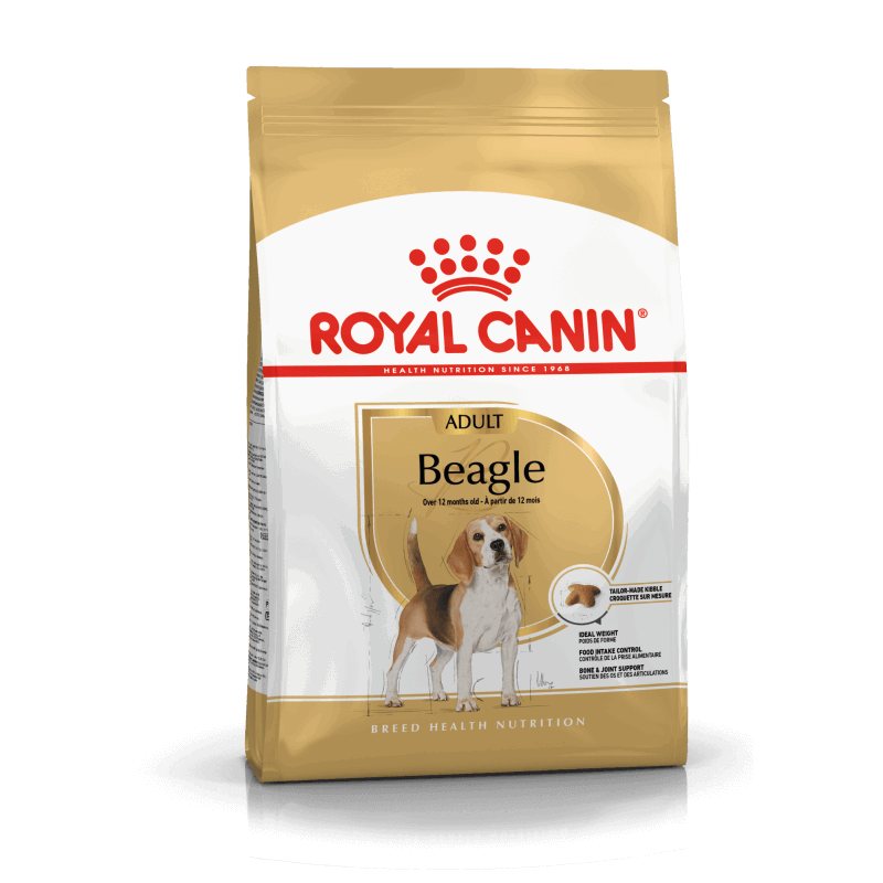 Sausas šunų ėdalas ROYAL CANIN Beagle Adult, su vištiena, 3 kg
