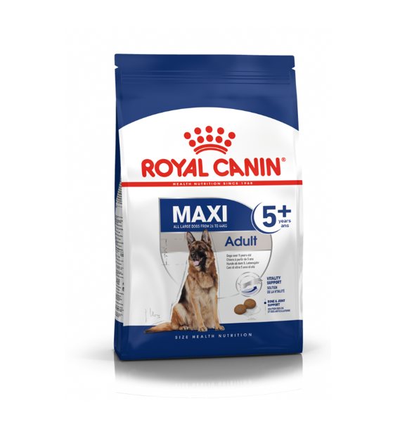 Sausas šunų ėdalas ROYAL CANIN SHN Maxi Adult 5+, 15 kg