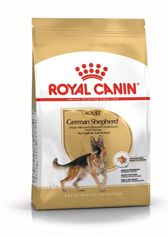 Sausas šunų ėdalas suaugusiems vokiečių aviganiams ROYAL CANIN GERMAN SHEPHERD ADULT, 11 kg