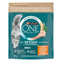 Saus.ėdalas katėms PURINA ONE ADULT,su vištiena, 750 g