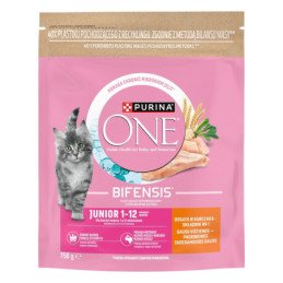 Saus.ėdalas katėms PURINA ONE Junior1-12 mėn,su vištiena, 750 g