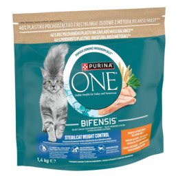 Saus.ėdalas katėms PURINA ONE STERILCAT,su vištiena, 1.4 kg