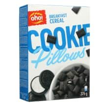 Sausi pusryčiai OHO COOKIE PILLOWS, 0.375 g