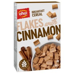 Sausi pusryčiai OHO su cinamonu, 450 g
