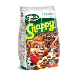 Sausi pusryčiai SNAPPY šokoladiniai rutuliukai, 250 g