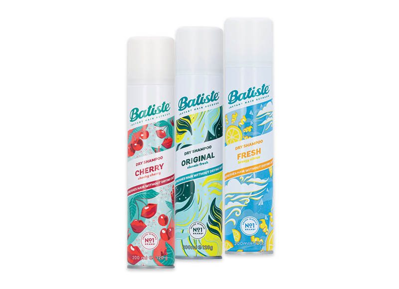 Sausiems šampūnams BATISTE, 200 ml
