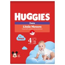 Sauskel.-kelnait.HUGGIES BOY(4)9-,72vnt., 14 kg
