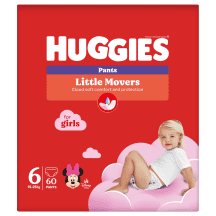 Sauskel.-kelnait.HUGGIES GIRL(6)15-,60vnt, 25 kg