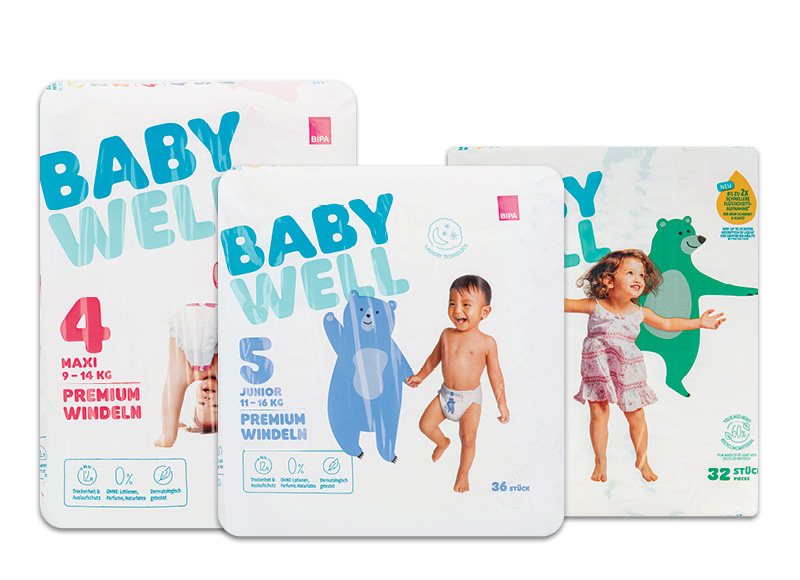 Sauskelnėms BABY WELL PREMIUM