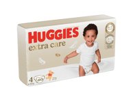 Sauskelnės HUGGIES EXTRA CARE 4, 8-, 60 vnt., 16 kg