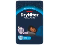 Sauskelnės-kelnaitės HUGGIES DRYNITES BOY 8-13, 30-, 9 vnt., 48 kg