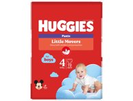 Sauskelnės-kelnaitės HUGGIES PANTS (4) berniukams (9-), 72 vnt., 14 kg