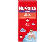 Sauskelnės-kelnaitės HUGGIES PANTS 6 berniukams (15-), 44 vnt., 25 kg