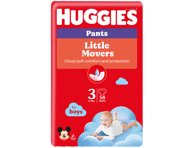 Sauskelnės-kelnaitės HUGGIES PANTS BOYS 3 (6-), 58 vnt., 11 kg