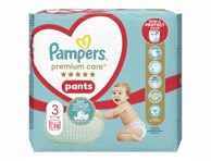 Sauskelnės-kelnaitės PAMPERS Premium Care Pants, Carry Pack, 3 dydis, 28 vnt