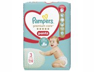 Sauskelnės-kelnaitės PAMPERS Premium Care Pants, Jumbo Pack Plus, 3 dydis, 70 vnt