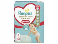 Sauskelnės-kelnaitės PAMPERS Premium Care Pants, Value Pack, 4 dydis, 38 vnt