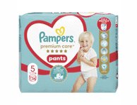Sauskelnės-kelnaitės PAMPERS Premium Care Pants, Value Pack, 5 dydis, 34 vnt