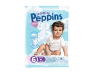 Sauskelnės-kelnaitės PEPPINS UP & PLAY 6 (15+ kg), 18 vnt
