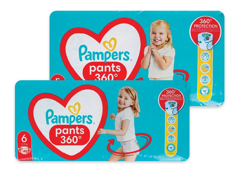 Sauskelnės PAMPERS PANTS GIANT PACK