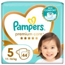 Sauskelnės PAMPERS PC VP (5) 11-, 44 vnt., 16 kg