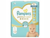 Sauskelnės PAMPERS Premium Care, Value Pack, 1 dydis, 72 vnt