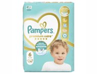 Sauskelnės PAMPERS Premium Care, Value Pack, 6 dydis, 38 vnt